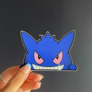 Gengar Peeker Sticker