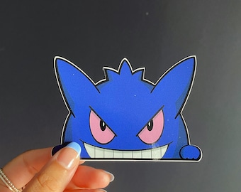 Gengar Peeker Sticker