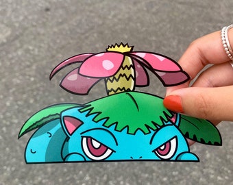 Venusaur Peeker Sticker