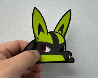 Pegatina de Lucario Peeker