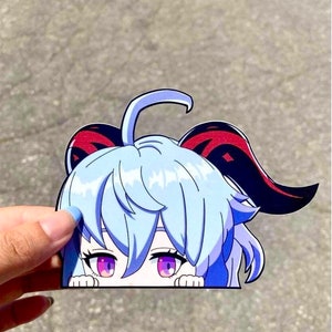 Ganyu Peeker Sticker