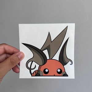 Shiny Raichu Peeker Sticker