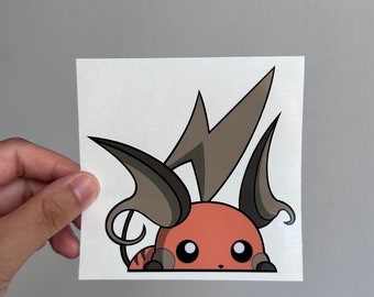 Adesivo lucido Raichu Peeker