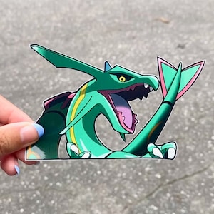Pegatina de Rayquaza Peeker