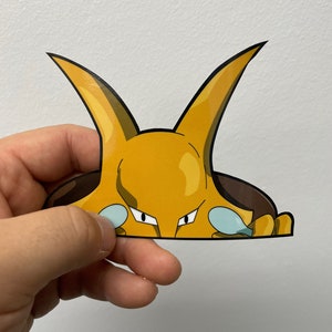 Pokemon Evolution Chain Stickers Abra Kadabra Alakazam 