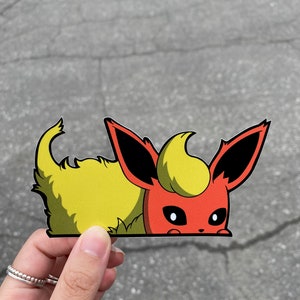 Flareon Peeker Sticker