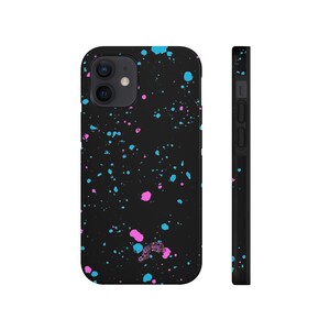 Paint Splatter 2 Piece Tough Phone Case By TJ'sGraphicDesigns image 10