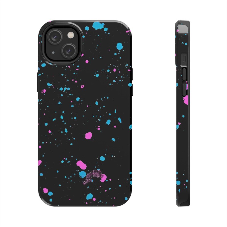 Paint Splatter 2 Piece Tough Phone Case By TJ'sGraphicDesigns image 8