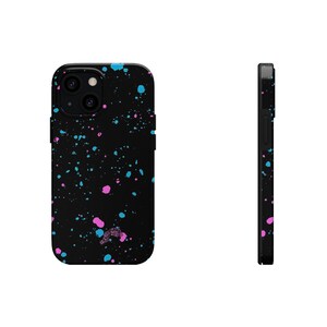 Paint Splatter 2 Piece Tough Phone Case By TJ'sGraphicDesigns image 5