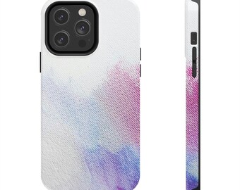Canvas Painting 2 Piece Tough Phone Case By TJ'sGraphicDesigns
