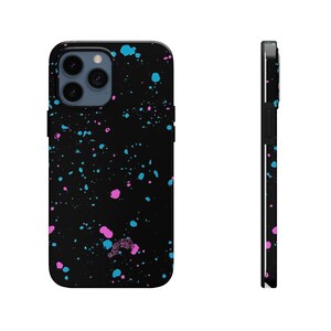 Paint Splatter 2 Piece Tough Phone Case By TJ'sGraphicDesigns image 7