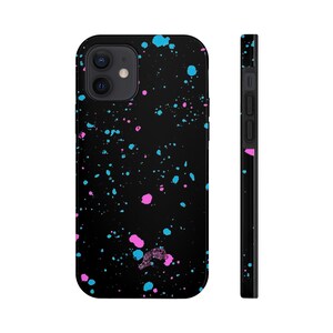 Paint Splatter 2 Piece Tough Phone Case By TJ'sGraphicDesigns image 9