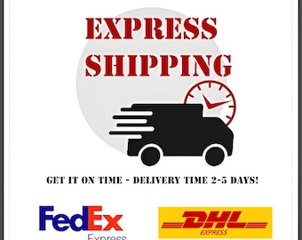 Express Shipping: 2-5 Day Delivery