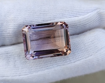 20.75 Carat Natural Faceted Ametrine Gemstone: Jewelry Making