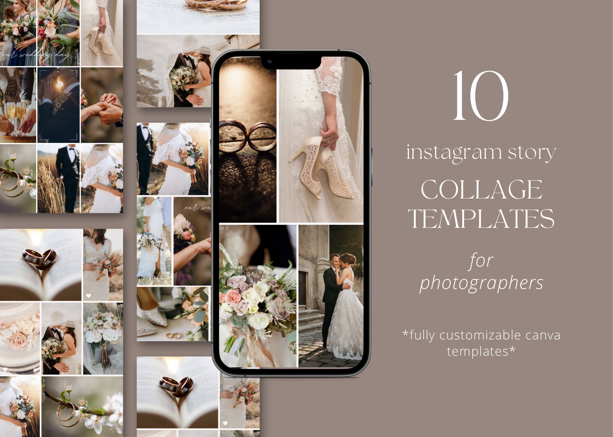 Instagram Story Template Instagram Collage Template Etsy