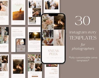 Instagram Story Template Fully Customizable Canva Templates Social Media Bundle IG Templates Engagement Instagram Post Template Bundle