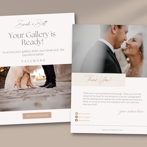 Wedding Gallery Delivery Guide Wedding Photography Pricing Template Price List Template Your Gallery is Ready Wedding Pricing Guide Template