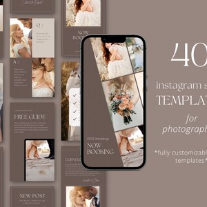 Brown Instagram Story Template Photography Marketing Brown Social Media Bundle Instagram Stories Template IG Templates Engagement Instagram