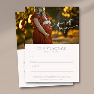 Photography Gift Certificate Template Printable Gift Card Template Photography Gift Certificate Template Photography Gift Voucher Template