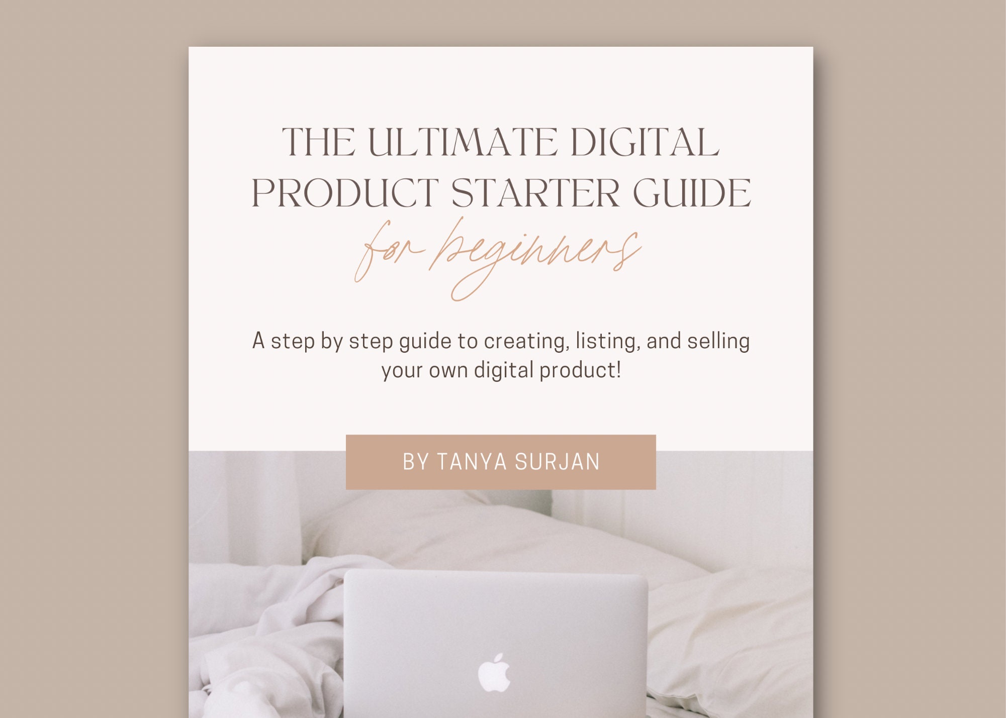 Digital Product Starter Guide Digital Marketing Guide Digital Products ...