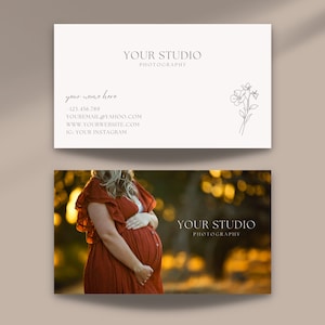 Photography Business Card Template Unique Business Card Photographer Marketing Small Business Card Editable Photography Marketing Template