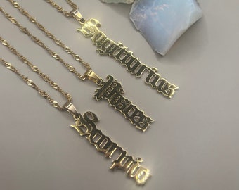18k Gold Zodiac Necklace ⦿ Astrology, Horoscope, Minimalist, Dainty necklace, Gifts for her