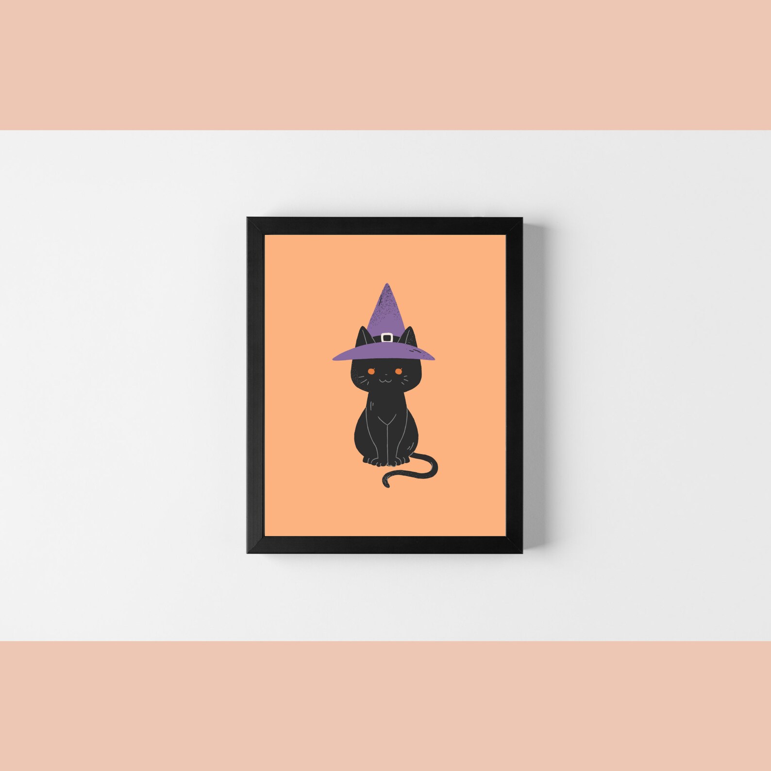 Retro Halloween Art Prints, Spooky Decor Set (digital Download) - Etsy