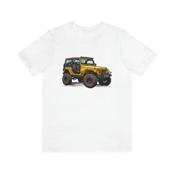 Jeep Wrangler Graphic T Shirt Jeep T Shirt Wangler 4x4 - Etsy