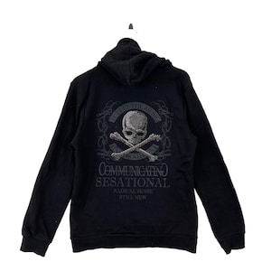 IN THE ATTIC Homme Japan Brand Print Skull Diamond Design Hoodie