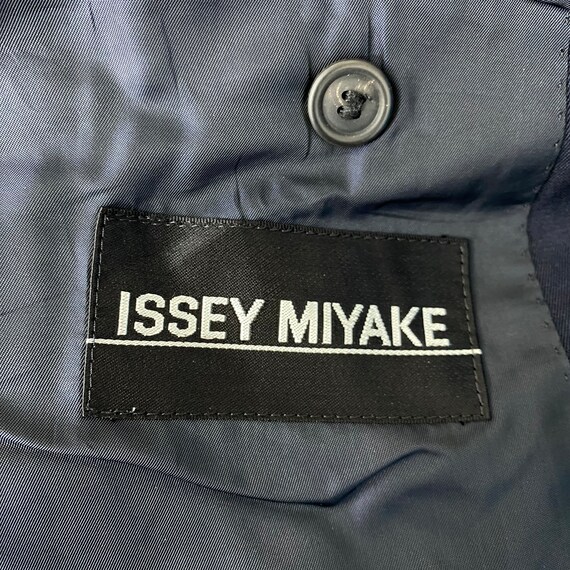 Vintage 90s  ISSEY MIYAKE Japanese Brand Plain Na… - image 5