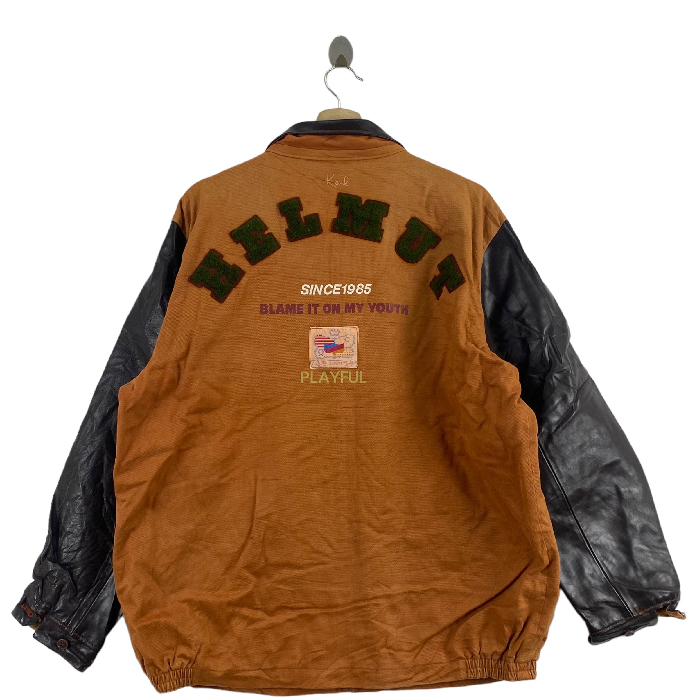 Karl Helmut Bomber - Etsy Karl Helmut Bomber - Etsy