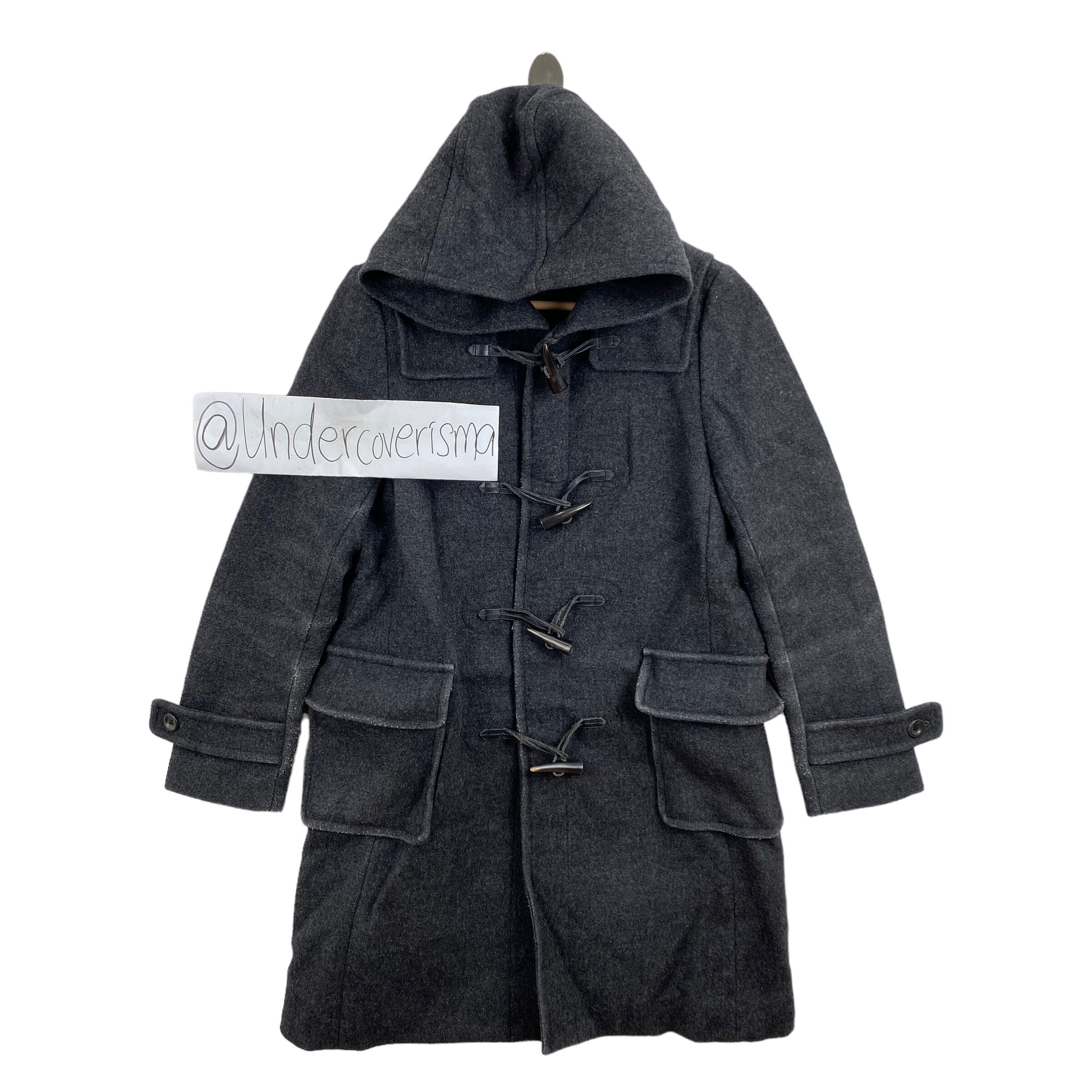 SHIPS Japanese Brand Grey Wool Hooded Duffle Coat Jacket - Etsy SHIPS Japanese Brand Grey Wool Hooded Duffle Coat Jacket - Etsy