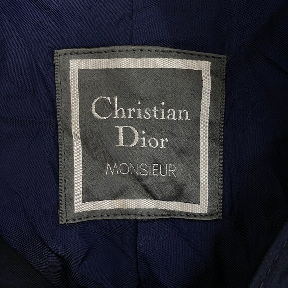 CHRISTIAN DIOR MONSIEUR French Brand Navy Trench … - image 4