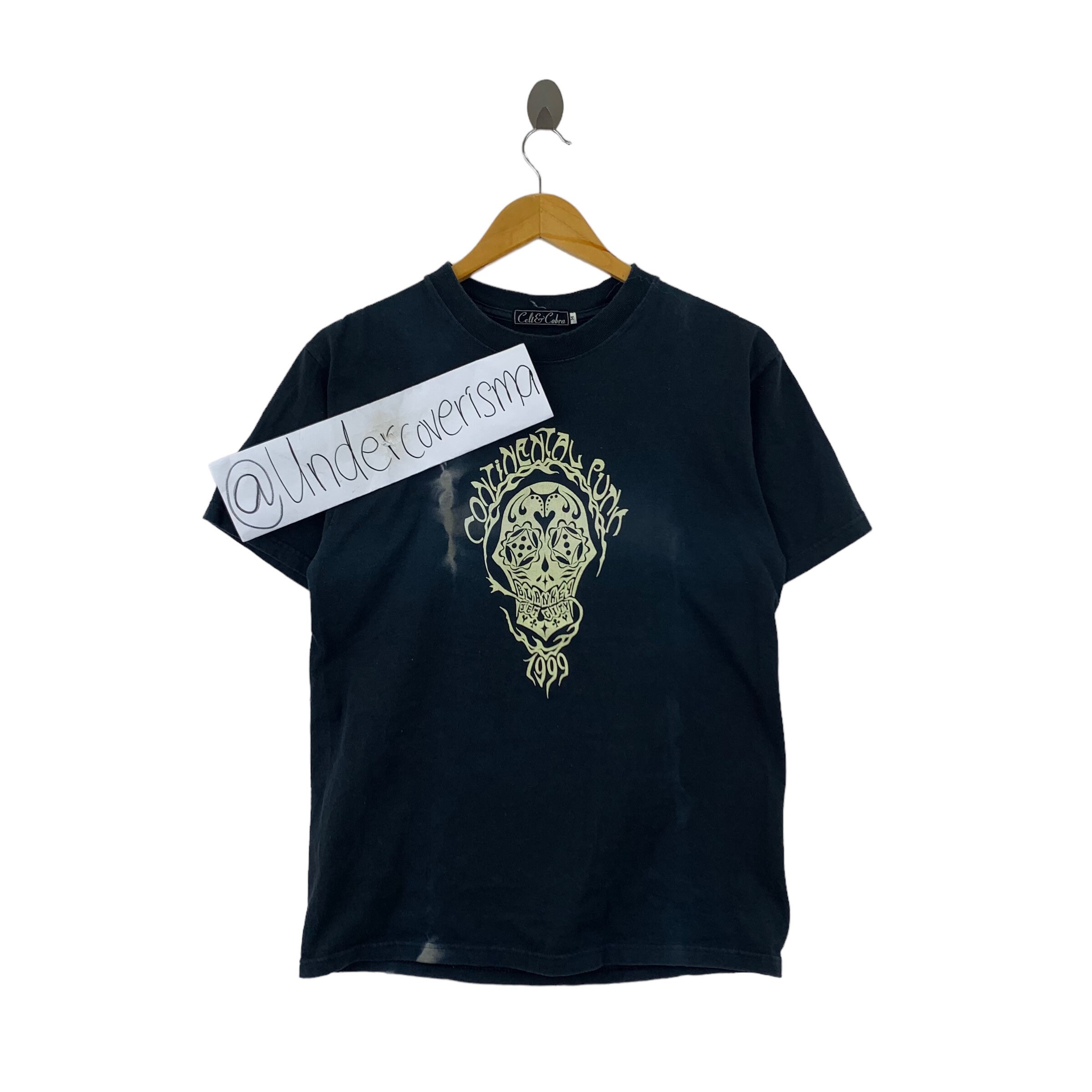 ブランキージェットシティ BJC Crown Skull T-shirts XL Vintage BLANKEY JET CITY Japanese Brand Continental Punk
