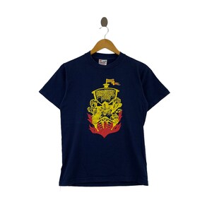 Vintage 90s ORIGINAL LOVE Japanese Band USA Blue T Shirt