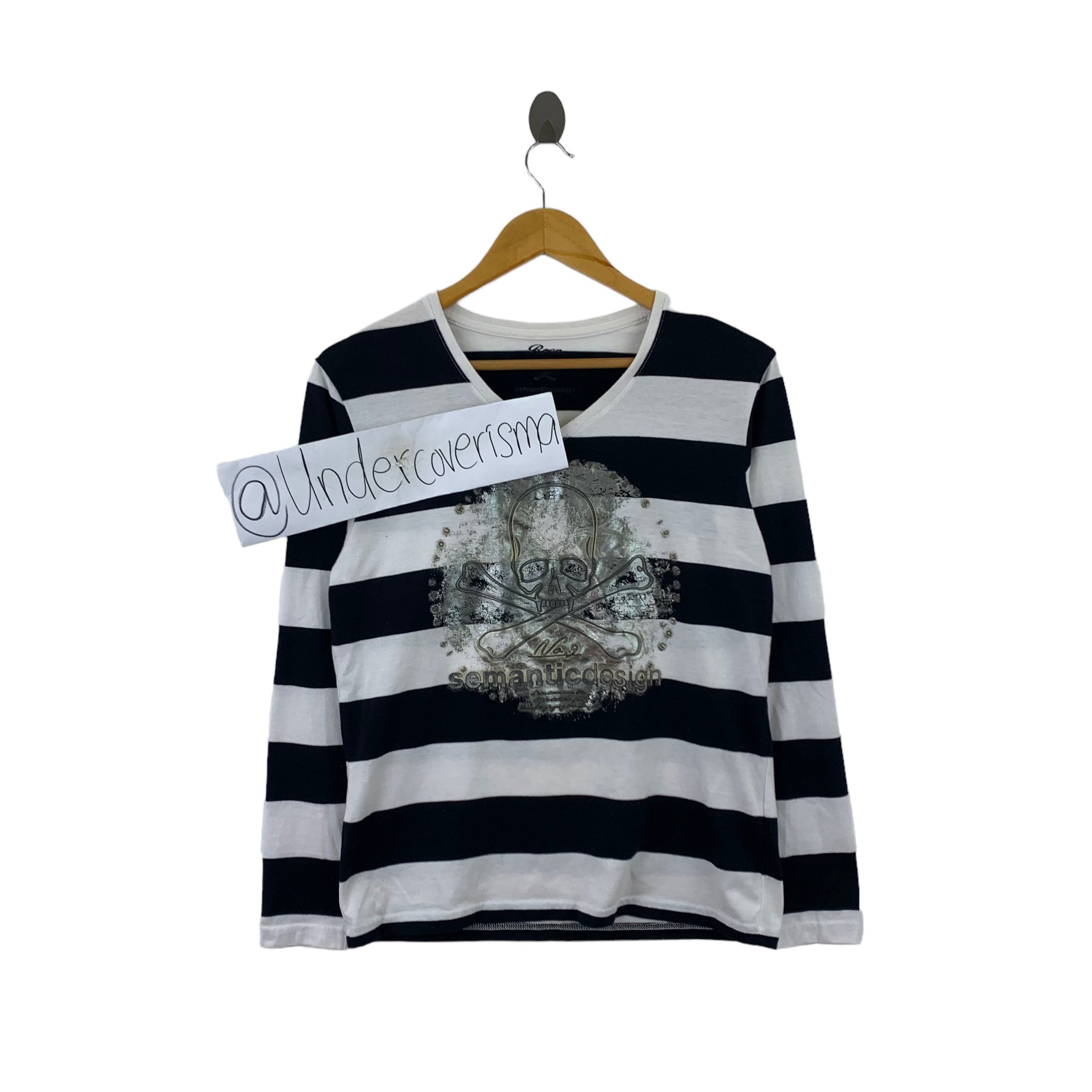 ROEN X SEMANTIC Designpunk Japanese Brand NO.9 Skull Print