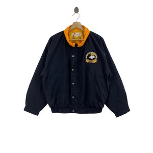 Tachikawa KEIRIN GRAND PRIX 96 Japan Bikers Snap Button Bomber Jacket