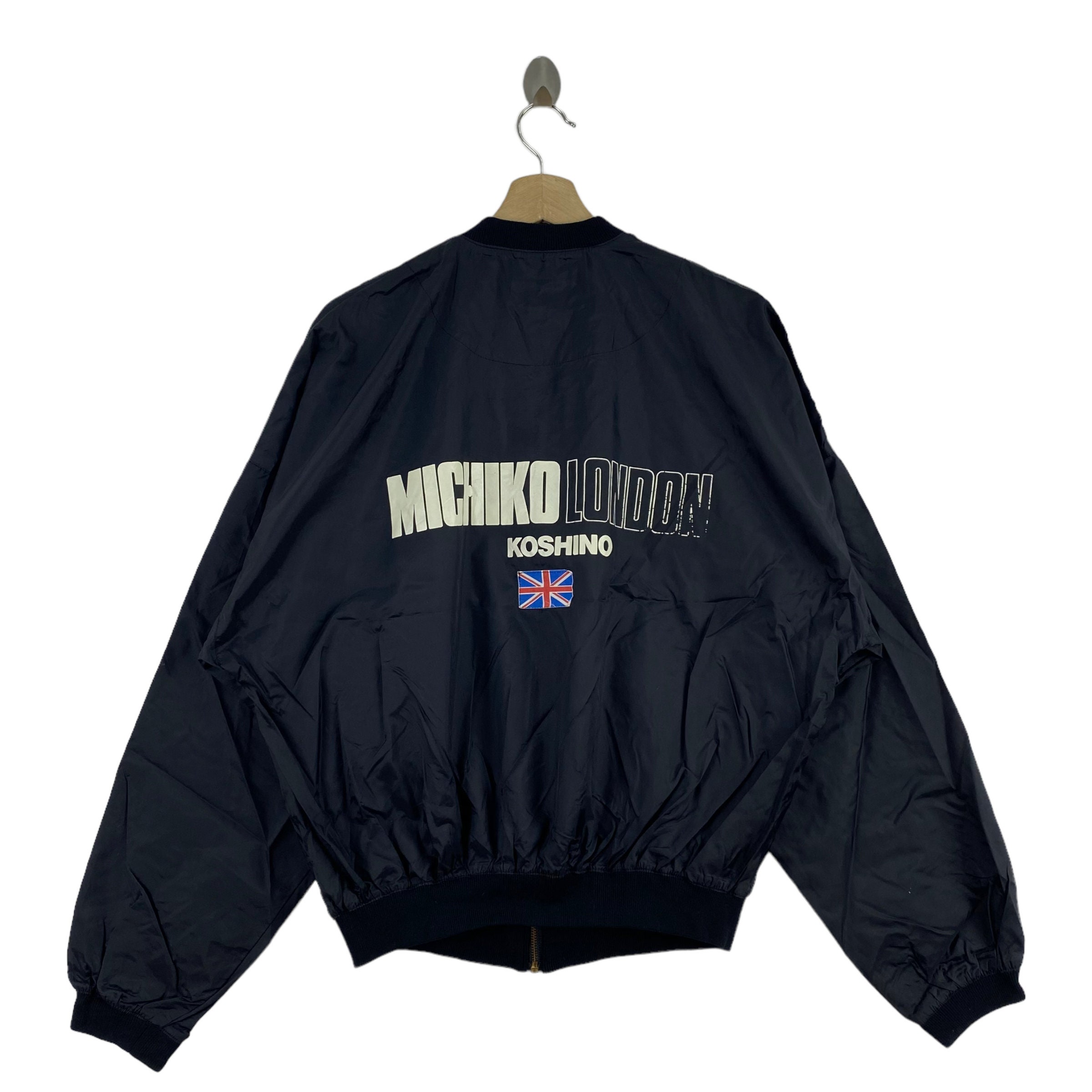 MICHIKO LONDON KOSHINO Japanese Designer Brand Print Black MICHIKO LONDON KOSHINO Japanese Designer Brand Print Black