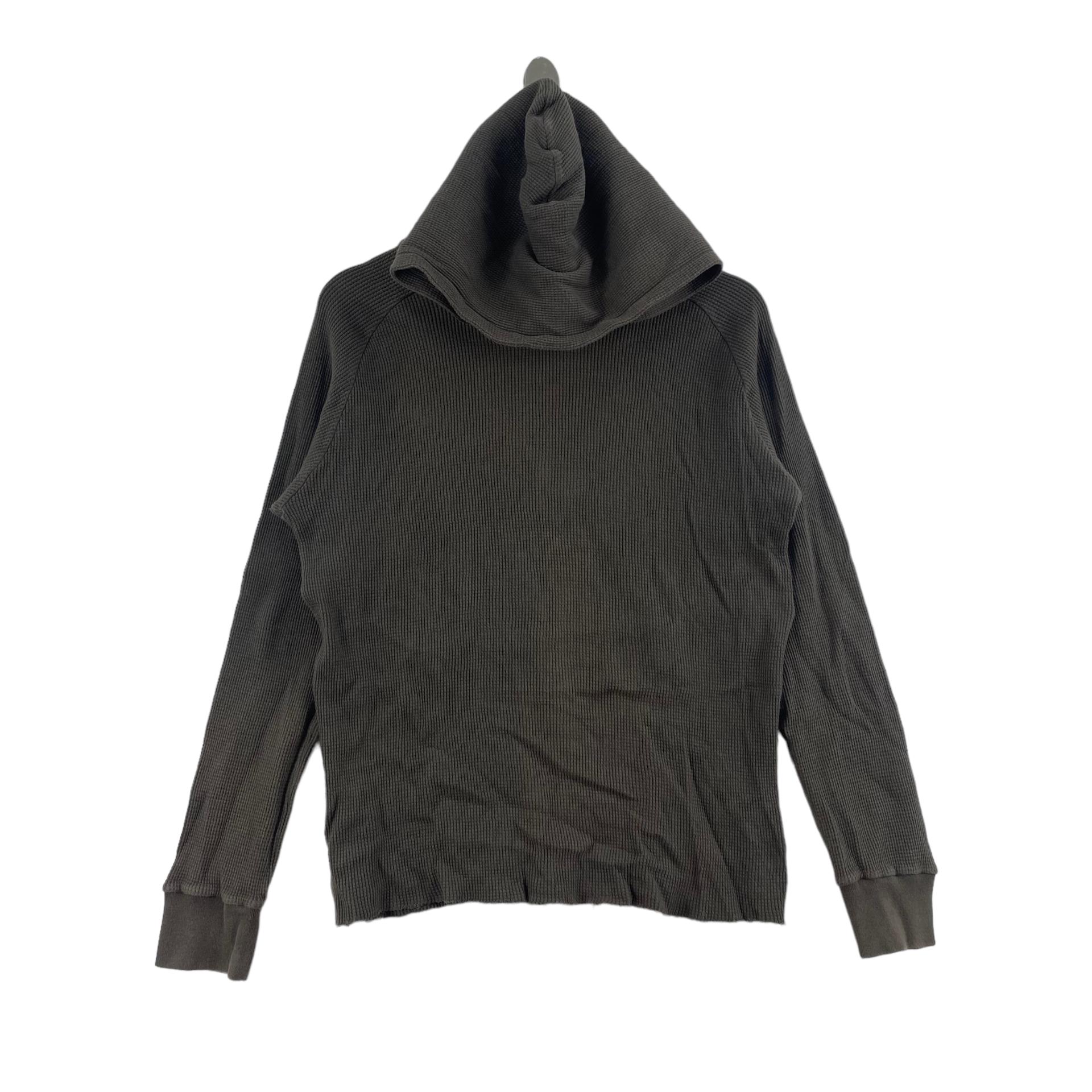Vintage 90's RESONATE GOODENOUGH Japanese Brand Grey Waffle