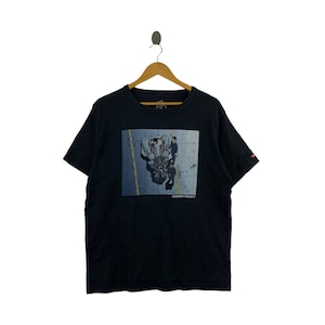Vintage EDWIN x Akira FREEDOM PROJECT Print Japanese Anime Black Short Sleeve Shirt