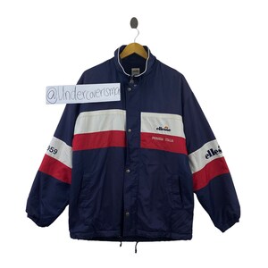 ELLESSE PERUGIA ITALIA Three Block Color Outdoor Jacket