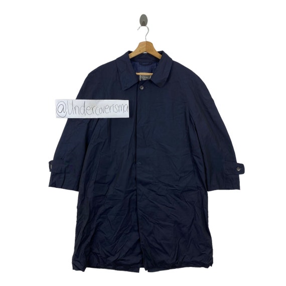 CHRISTIAN DIOR MONSIEUR French Brand Navy Trench … - image 1