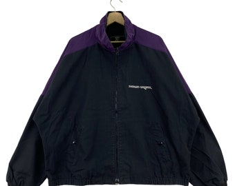 SHERWIN WILLIAMS Embroidered Double Color Windbreaker Coach Jacket