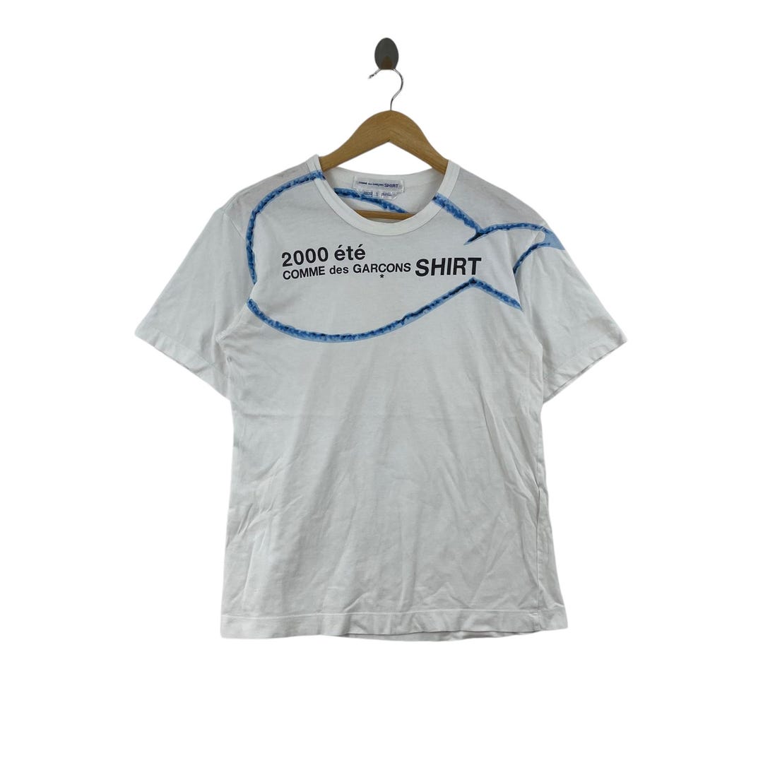 Vintage Play Comme Des Garcons Big Logo Rare CDG T-Shirt Y2K