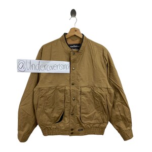 Vintage MELKA PROFFER MELKA Sweden Brown Button Up Bomber Jacket
