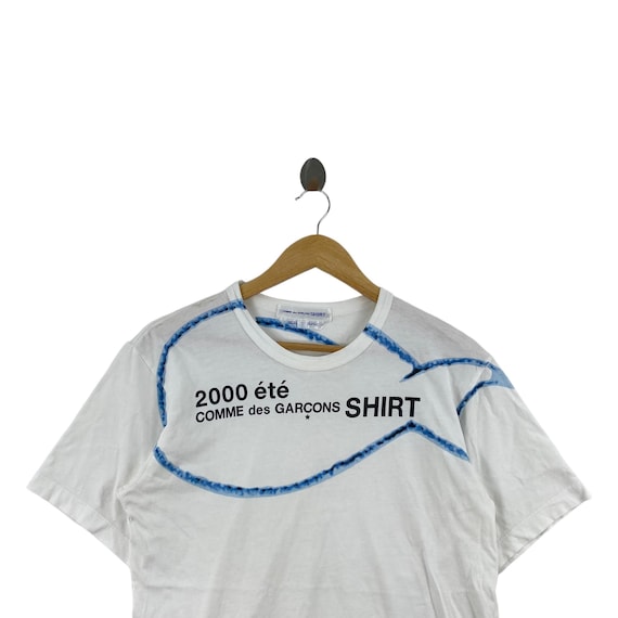 Vintage Play Comme Des Garcons Big Logo Rare CDG T-Shirt Y2K