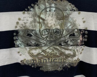 あ*の様 archive Roen scull design real leat roen by Hiromu Takahara Early 00s Skull Studded Leather Bag