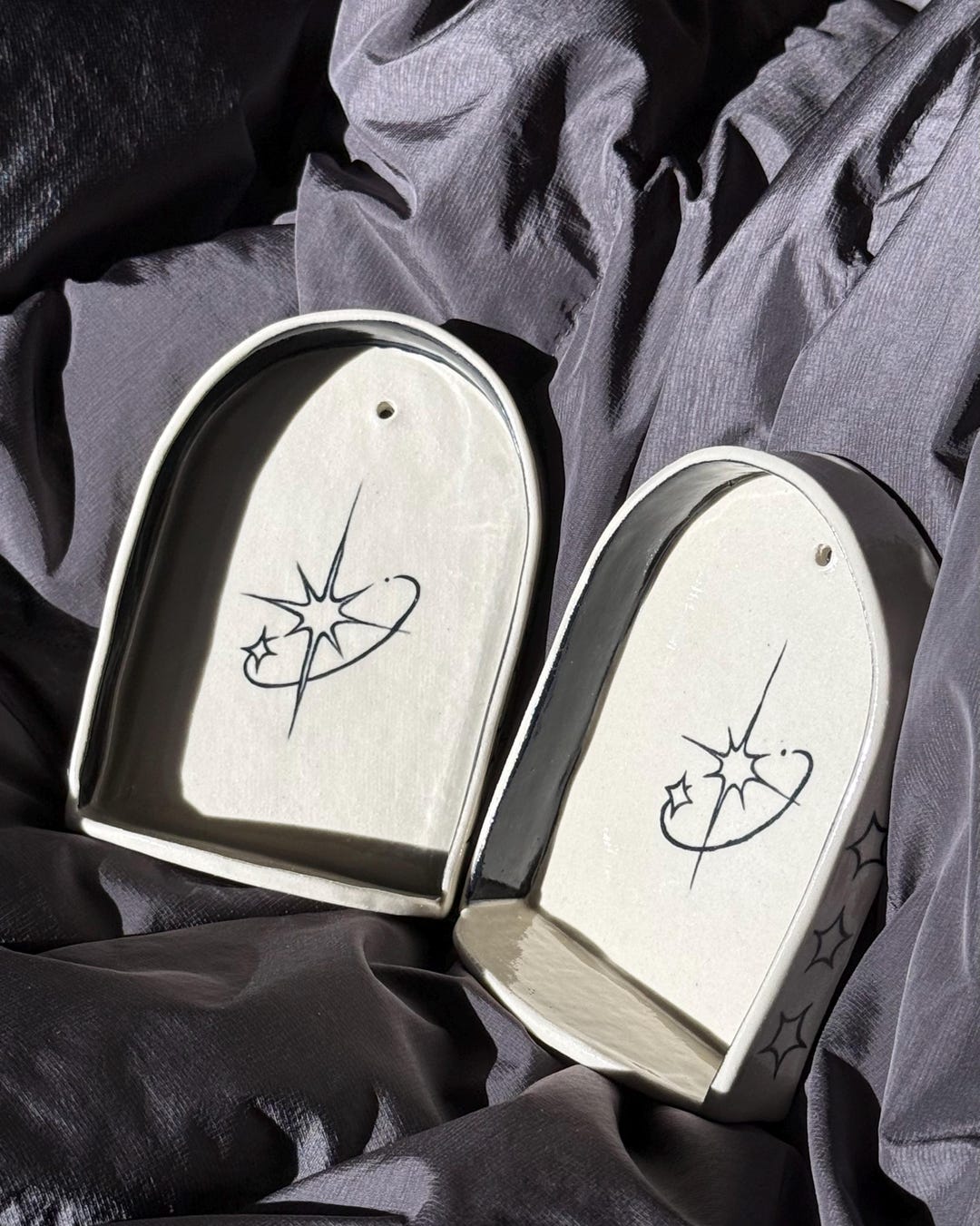Ceramic Trinket Shelf | Handmade Wall Hanging - Etsy