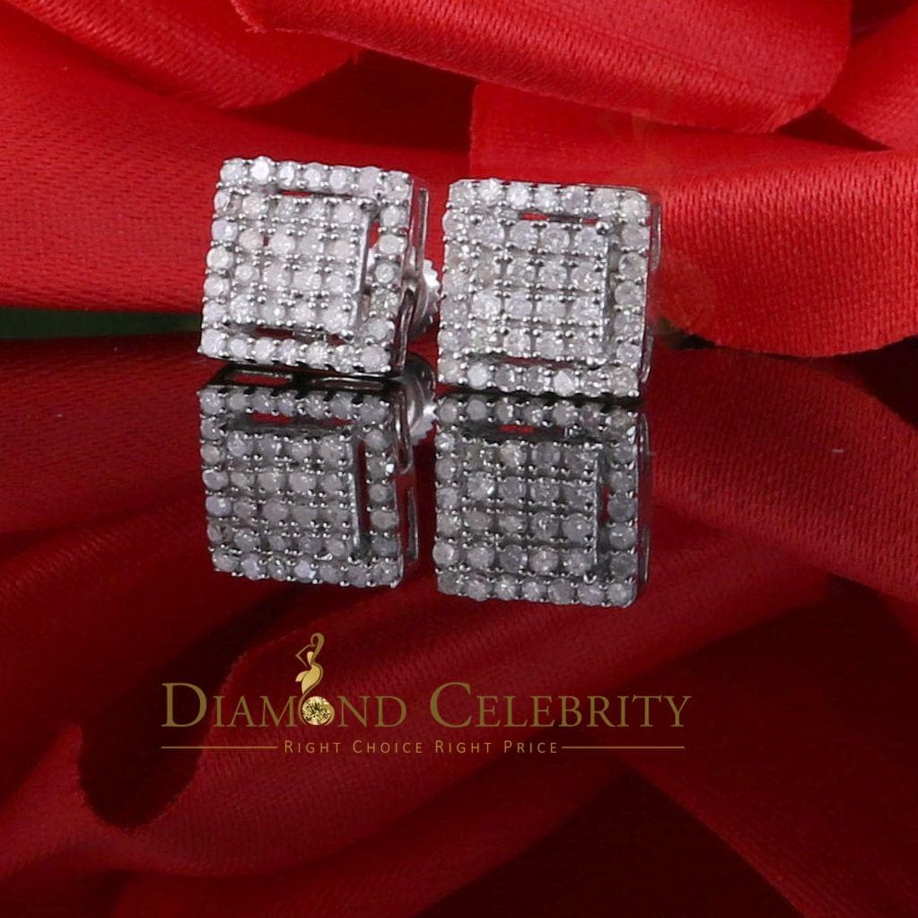 ピアス Luxury Street Wear ICE Silver Earrings Dute unisexual ピアス Luxury Street Wear ICE Silver Earrings Dute unisexual