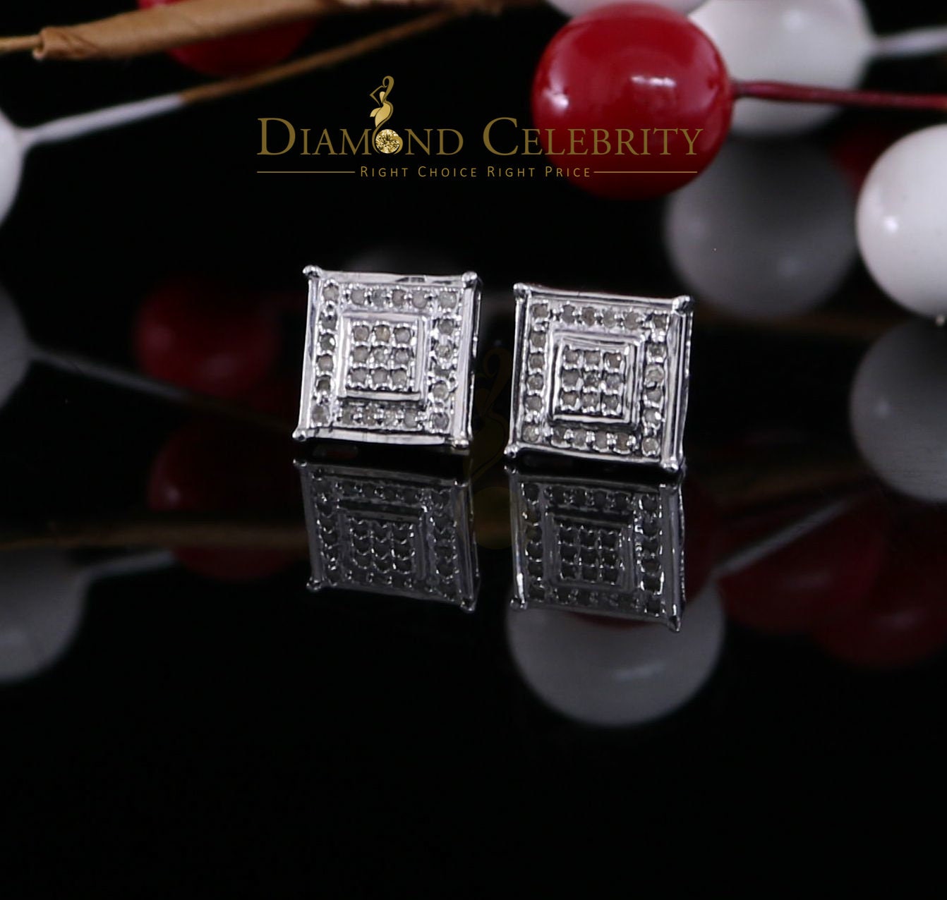 SQUARE STUDS RING | CTHY